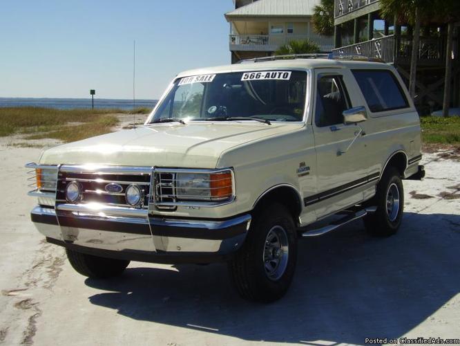 1990 Ford bronco 4x4 for sale #9