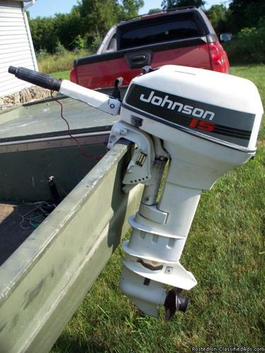 1993 Johnson 15 HP Outboard Motor