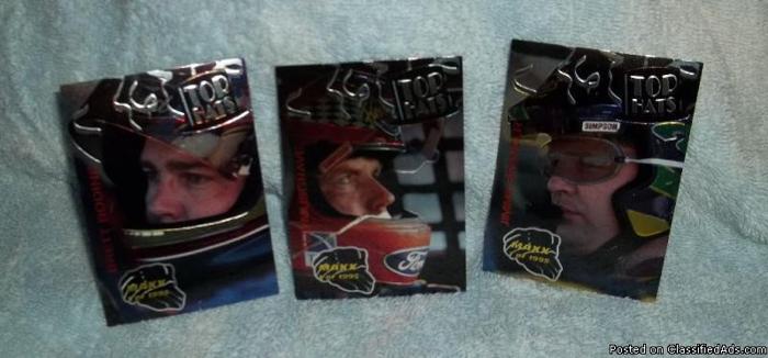 1995 MAXX Premier Plus -Top Hats - 3 of 5 cards - Price: $ 8.00