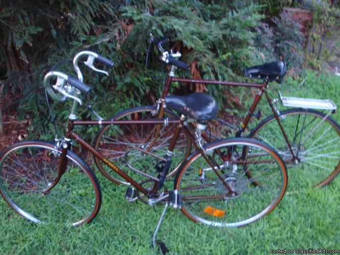 2 Raleigh Bicycles