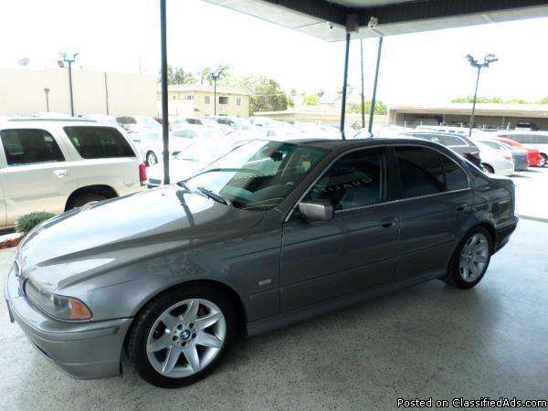 2003 BMW 5 SERIES Your Job is your credit