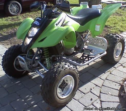2003 Kawasaki KFX400 Sport Model ATV - Price: $3000 or best offer