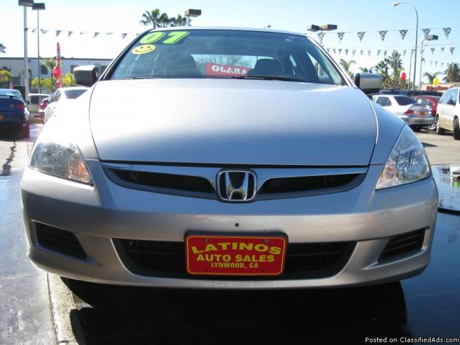 2007 Honda Accord SE Sedan$9,999 or $500 Dwnpynt & take any car!!!