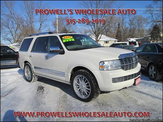 2007 Lincoln Navigator ONE OWNER Ultimate Edition 4x4 ONE OWNER!