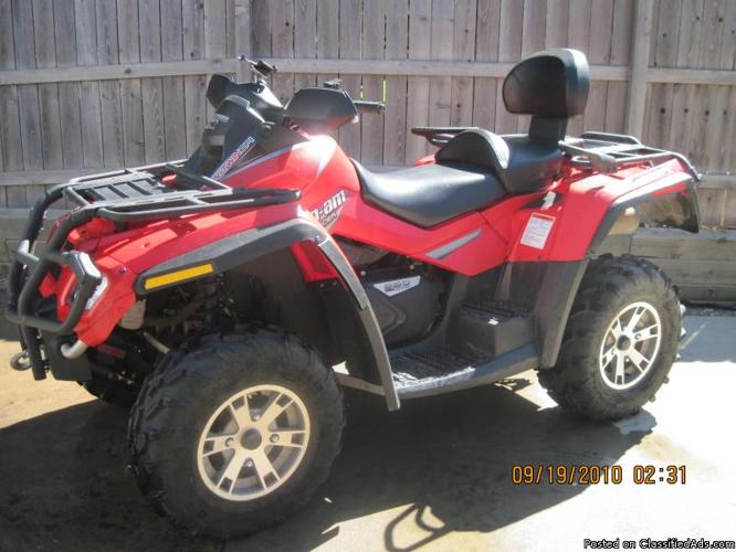 2008 Can Am 650 Max XT ATV - Price: $5800.00