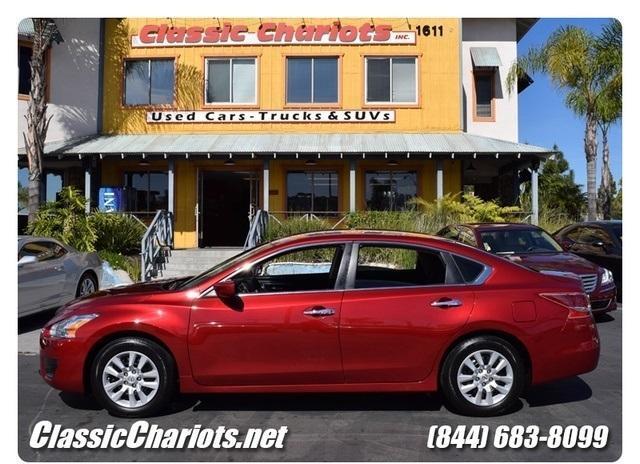 2013 Nissan Altima 2.5 S – Roomy 4 Door Sedan That Gets Awesome Gas Mileage, Power Drivers Seat, Bluetooth – Used Cars For Sale in San Diego – Stock#: 11701