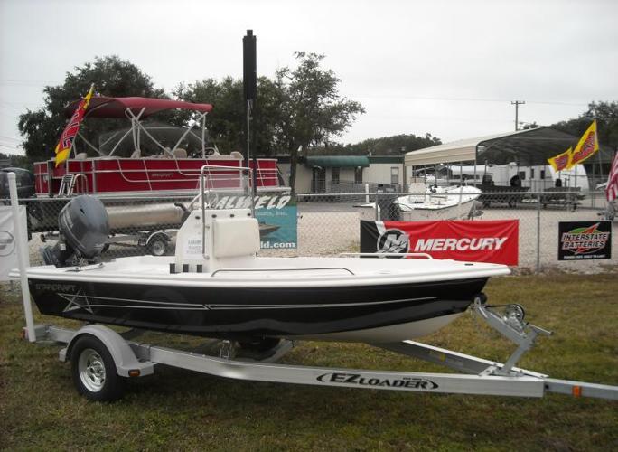 2015 StarCraft 155cc FLATS...6 yrs BOW to STERN full Warranty.... with a Yamaha F50 LB on an Aluminum Traler