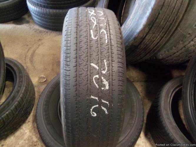 225-70-16 TWO USED MICHELIN TIRES