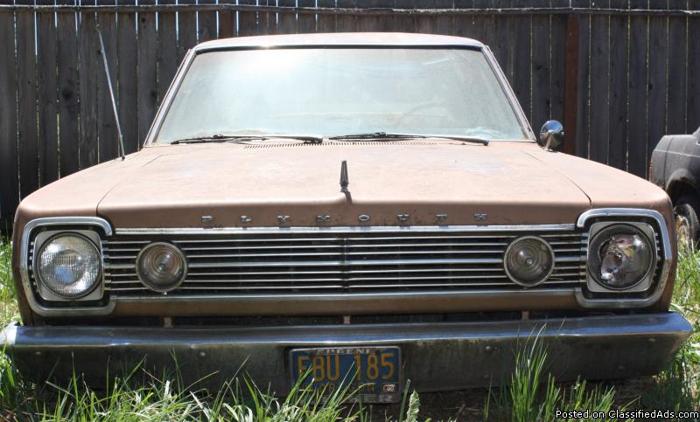 66 Plymouth Belvedere - Price: $2,800.00