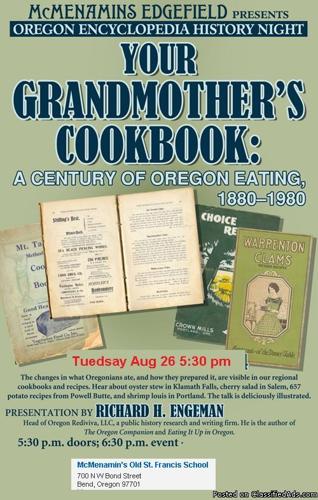 “Your Grandmother’s Cookbook: A Century of Oregon Eating, 1880–1980”