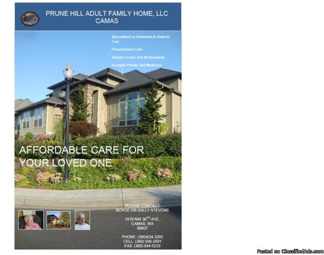 Adult Family Home (Prune Hill AFH, LLC - Camas,WA)