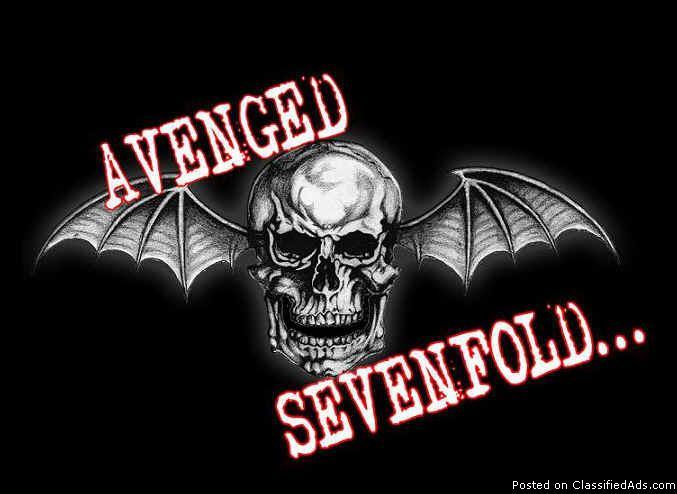 Avenged Sevenfold Poster Flag Death Bat Skull - Price: 11.95