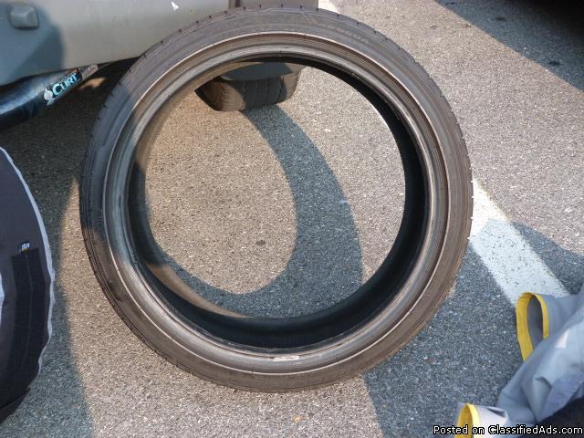 Bridgestone Potenza RE 050a Tires w/storage bag set