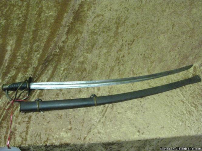 Confederate Sword up for auction