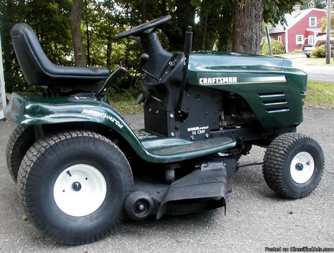 Craftsman Lawn Tractor - Price: $695