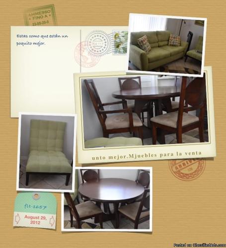 Dinning Set Chair and Sofa and Area Rug - Price: Various