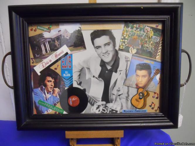 Elvis Presley serving tray - Price: $20.00