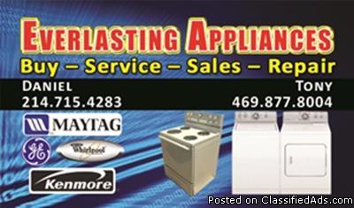 Everlasting Appliances - Price: $100