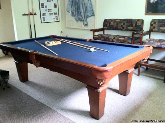 Full size Pool Table / Game table Oldhausen & spectator chairs - Price: 1550.00