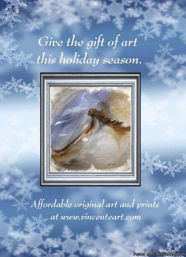 Give the gift of art this holiday season.