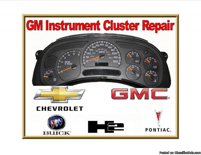 GM Instrument Cluster Repair