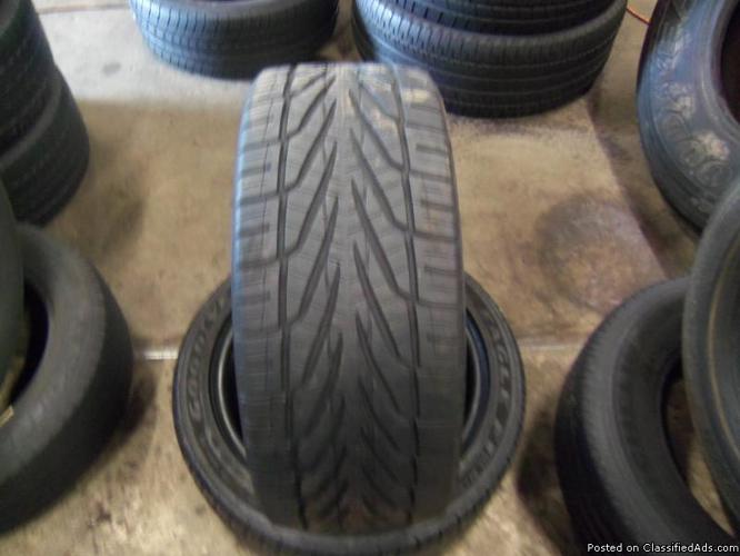 GREAT DEAL ON TWO USED EAGLE TIRES 225-45-17