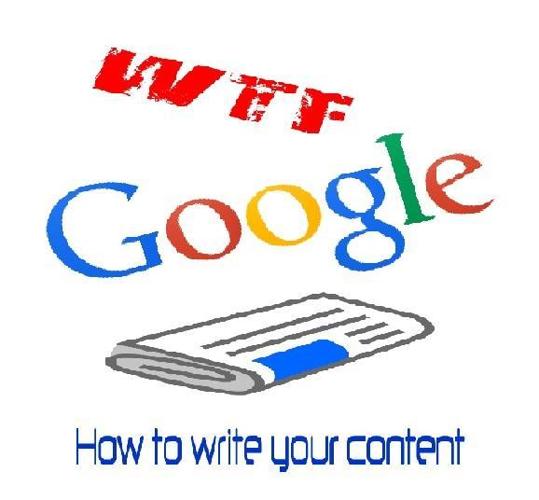How to write content for google