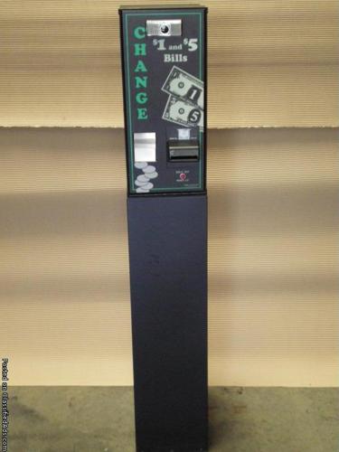 Laundromat Bill Changers Reconditioned - Price: Starting at $550