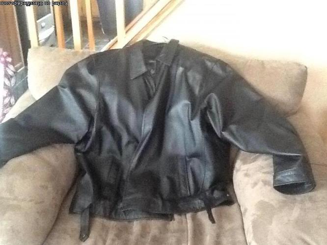 Leather coats and Mink coat