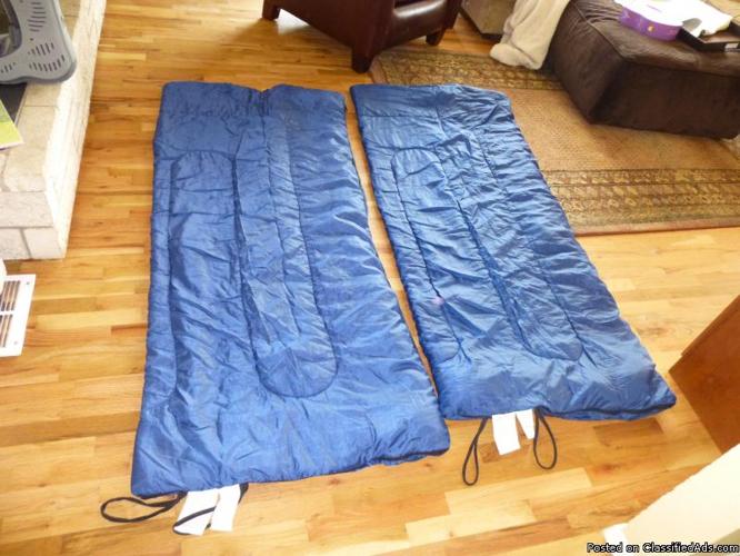 Lightly used sleeping bags - Price: $40