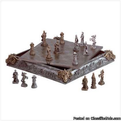 Medieval Chess Set - Price: 129.00