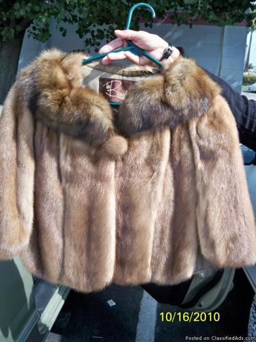 mink fur stole - Price: $2,000.00