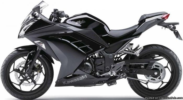 New 2014 Kawasaki Ninja 300 Abs. Best otd prices and No hidden fee’s