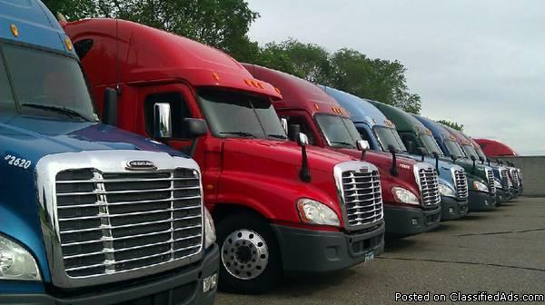 Now Hiring OTR and Regional Dryvan Truck Drivers