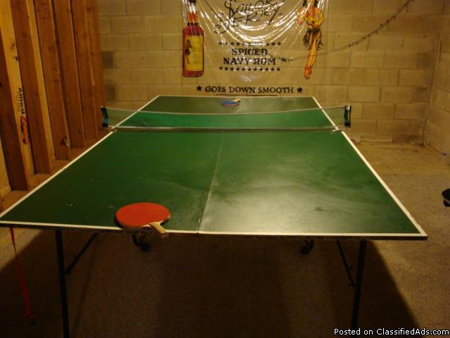 Ping Pong table and paddles - Price: $25