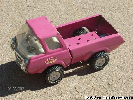 Pink tonka pickup truck - Price: $10
