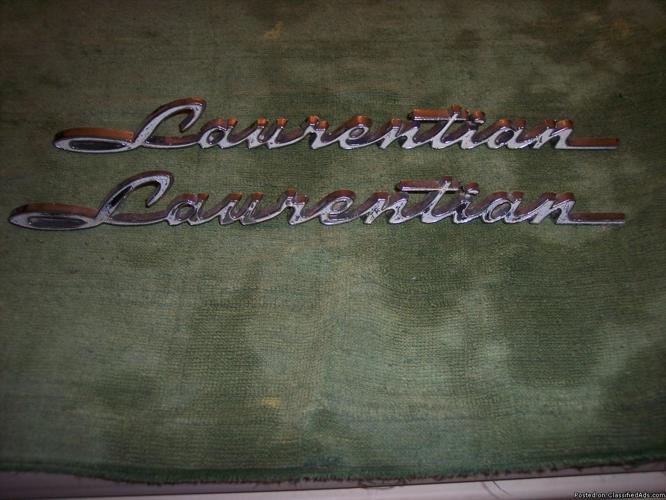 Pontiac Laurentian Emblems