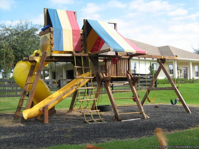 Rainbow Playground-Sunshine Castle Pkg II - Price: $3900 obo