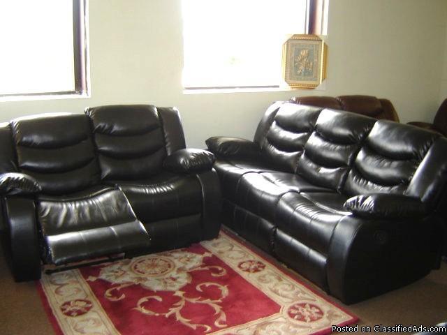recliners set 3pcs sofa ,love-seat & chair recliners wow great prices - Price: $940