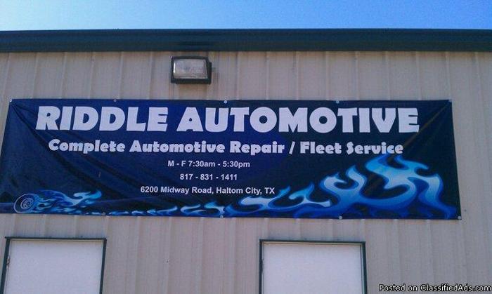 Riddle Automotive Full Service Center - Price: ??/