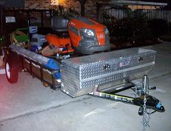 Riding Lawn Mower, Trailer with tool box, and more!! Start Your Own Lawn Service - Price: 3000.00 for All