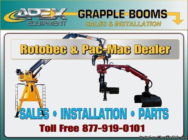 Rotobec & Pac-Mac Dealer for Grapple Loaders Stock 0101