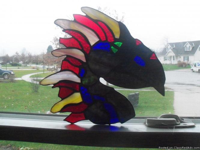 stained glass dragon - Price: 30