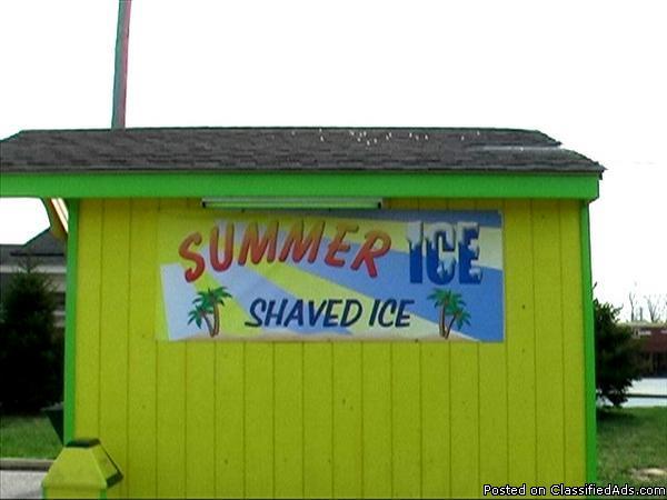 Summer ice business for sale $6500 - Price: 7500