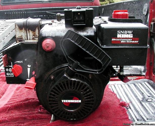 Tecumseh 8 hp SnowKing engine - seller refurbished - Price: $250