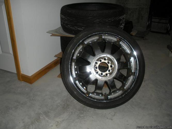 Tires and 2 rims - Price: 400.00