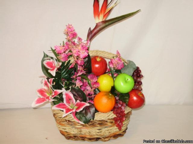Tropical Silk flower arrangement - Price: 39.00