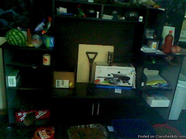 t.v. entertainment stand - Price: $75.00 obo