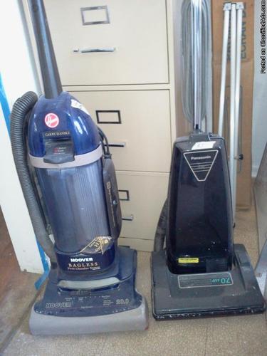 Vacuum Cleaners, (2) very good - Price: $15 each