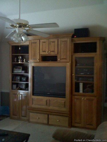 Very Nice Entertainment Center with 48